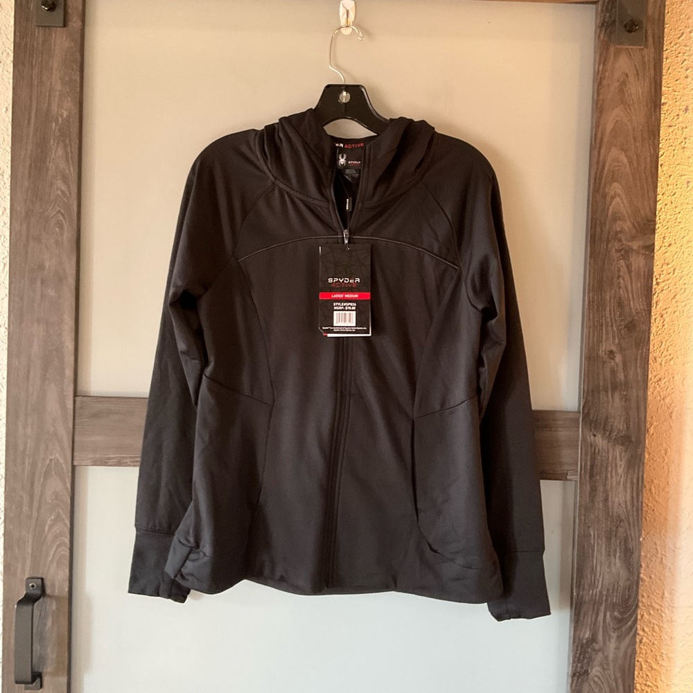 NWT- Women’s Spyder full zip hoodie